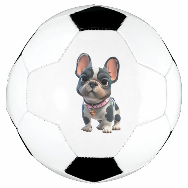 Französische Bulldogge Fußball (Vorderseite)