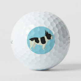 Französische Bulldogge Golfball
