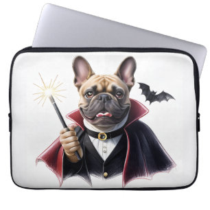  französische Bulldogge Halloween French Bulldog Laptopschutzhülle