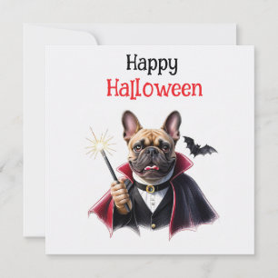 französische Bulldogge Halloween French Bulldog Save The Date