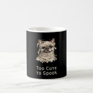Französische Bulldogge Halloween Süße Mumie Kaffeetasse