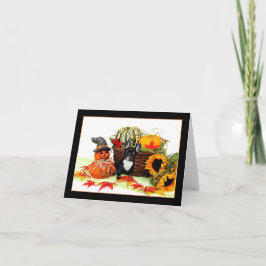 Französische Bulldogge Halloweens notecard Karte