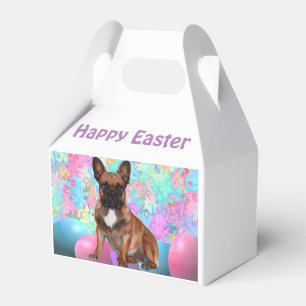 Französische Bulldogge Happy Easter French Bulldog Geschenkschachtel