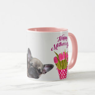 Französische Bulldogge Herz French Bulldog Tasse