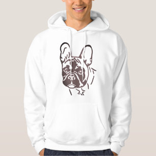 Französische Bulldogge im Stroh French Bulldog  Hoodie
