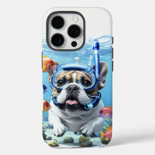 Französische Bulldogge im Urlaub French Bulldog iPhone 16 Pro Hülle