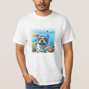 Französische Bulldogge im Urlaub French Bulldog T-Shirt