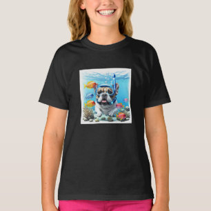 Französische Bulldogge im Urlaub French Bulldog T-Shirt