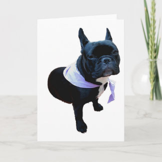 Französische Bulldogge Karte