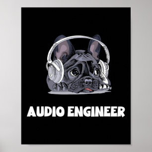 Französische Bulldogge Kopfhörer - Für den besten Poster