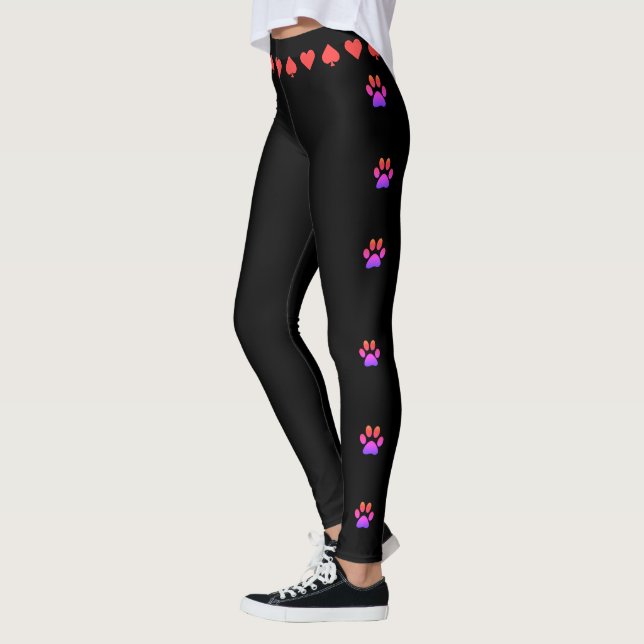 Französische Bulldogge Leggings (Links)