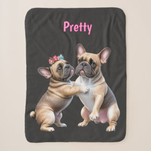 Französische Bulldogge Liebe Französische Bulldog Sherpadecke