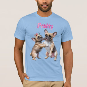 Französische Bulldogge Liebe  Französische Bulldog T-Shirt