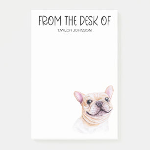Französische Bulldogge Liebhaber Post-it Klebezettel
