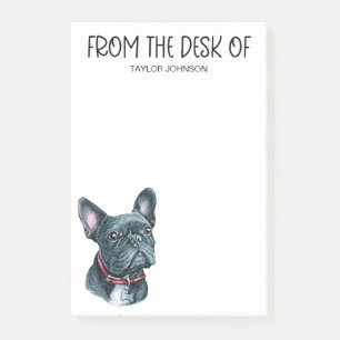 Französische Bulldogge Liebhaber Post-it Klebezettel