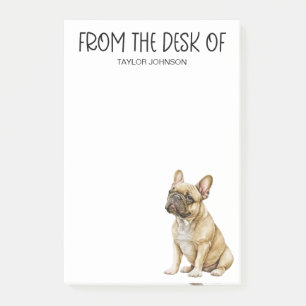 Französische Bulldogge Liebhaber Post-it Klebezettel