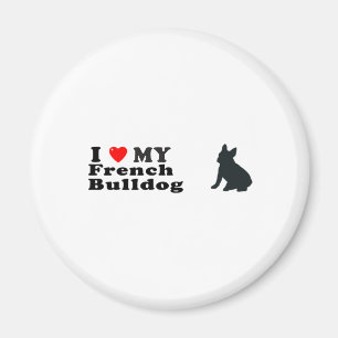 Französische Bulldogge Magnet