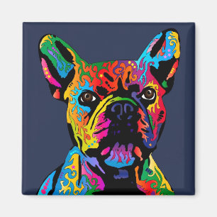 Französische Bulldogge Magnet