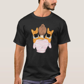 Französische Bulldogge Mama Frenchie T-Shirt