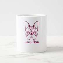 Französische Bulldogge Mama Kaffeetasse - Personal