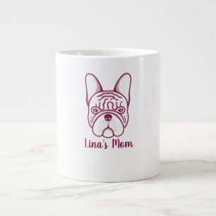 Französische Bulldogge Mama Kaffeetasse - Personal Jumbo-Tasse
