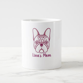 Französische Bulldogge Mama Kaffeetasse - Personal Jumbo-Tasse