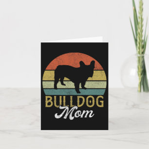 Französische Bulldogge Mama  Karte