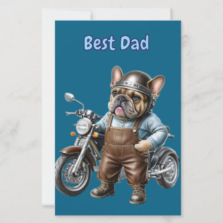 Französische Bulldogge Motorrad Französische Bulld