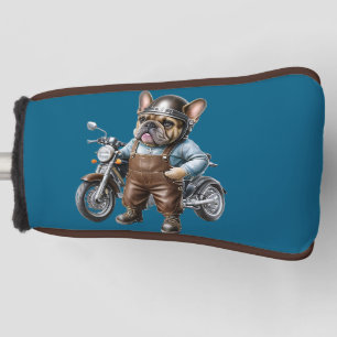 Französische Bulldogge Motorrad Französische Bulld Golf Headcover