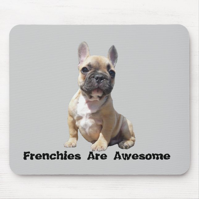 Französische Bulldogge Mousepad (Vorne)
