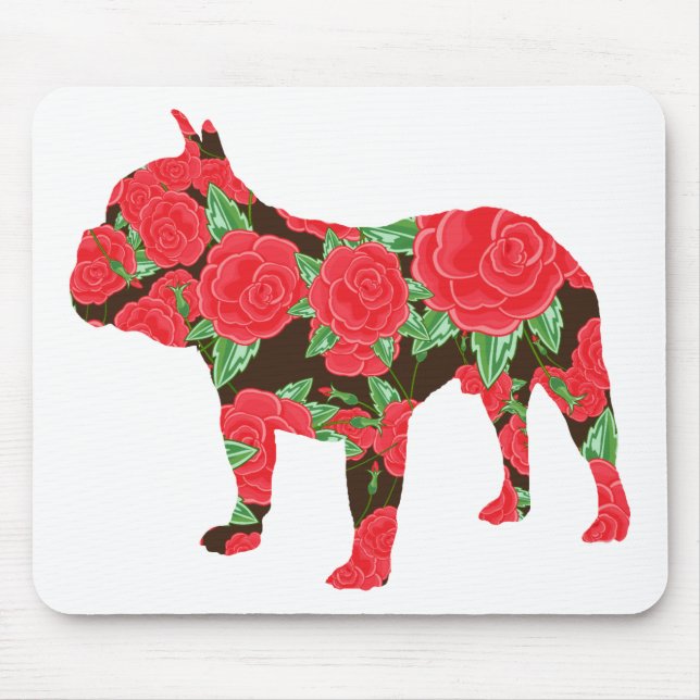 Französische Bulldogge Mousepad (Vorne)