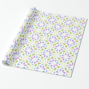 Französische Bulldogge Muster Geschenkpapier