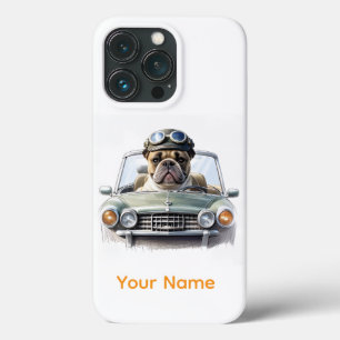 Französische Bulldogge Oldtimer Bulldog Vatertag Case-Mate iPhone Hülle