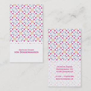 Französische Bulldogge Pastell Visitenkarte für Ha