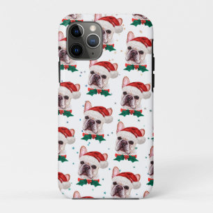Französische Bulldogge Rasse Weihnachten Hund Must Case-Mate iPhone Hülle
