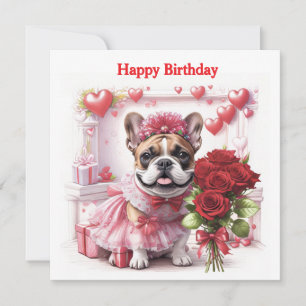 Französische Bulldogge Rosen French Bulldog