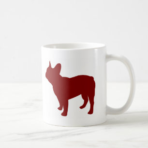 Französische Bulldogge (rot) Tasse