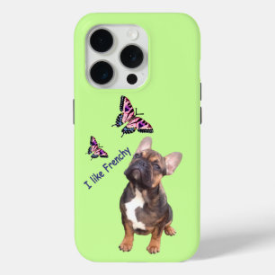 Französische Bulldogge Schmetterling Bulldog Case-Mate iPhone Hülle