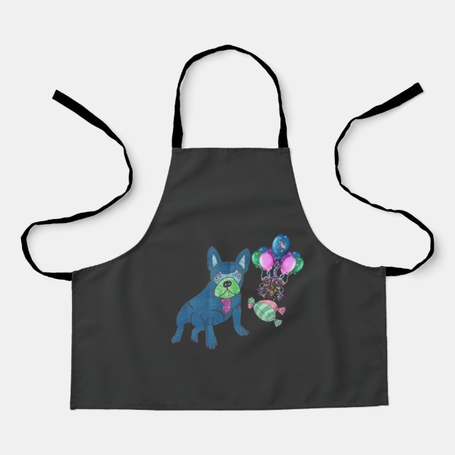 Französische Bulldogge Schürze (Vorderseite)
