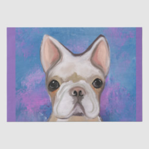 Französische Bulldogge Seidenpapier