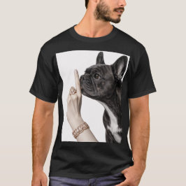 Französische Bulldogge Shhh T-Shirt