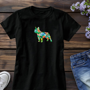 Französische Bulldogge Silhouette T-Shirt