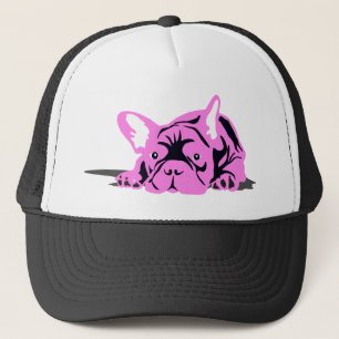Französische Bulldogge Silhouette Truckerkappe