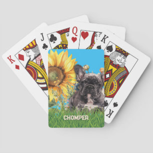 Französische Bulldogge Spielkarten