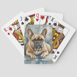 Französische Bulldogge Spielkarten