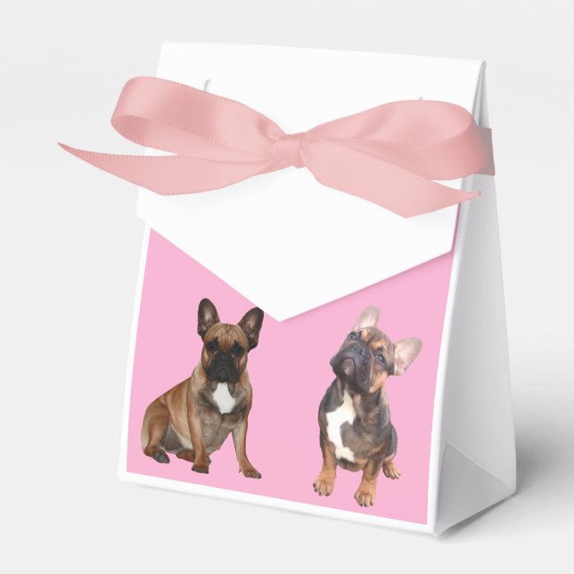 Französische Bulldogge Sterne French Bulldog Geschenkschachtel (Vorderseite)