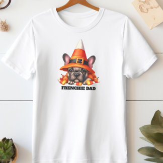 Französische Bulldogge Süßer Halloween-Süßigkeiten T-Shirt