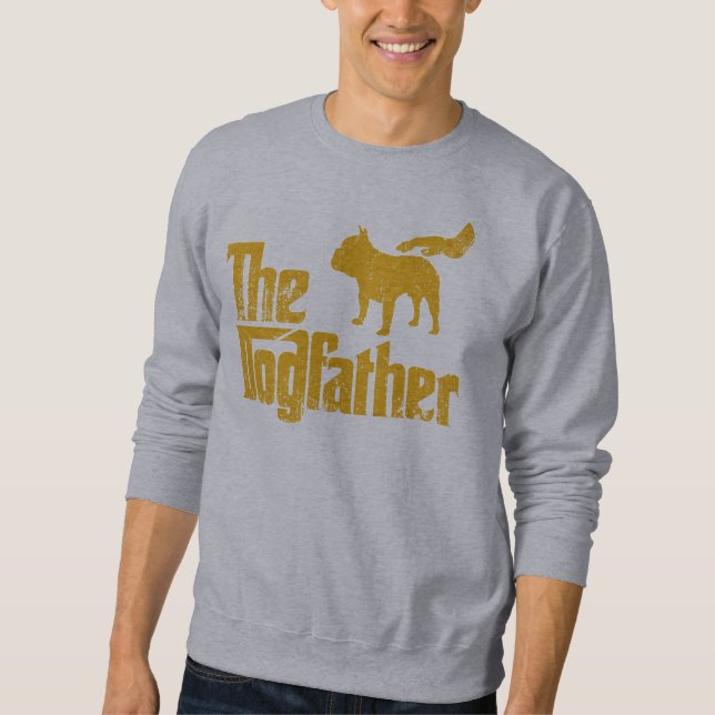 Französische Bulldogge Sweatshirt (Vorderseite)