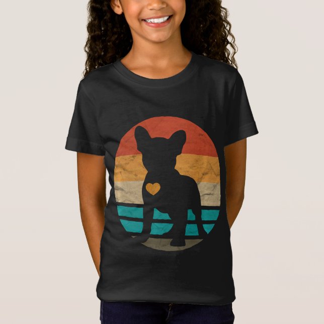 Französische    Bulldogge T-Shirt (Vorderseite)