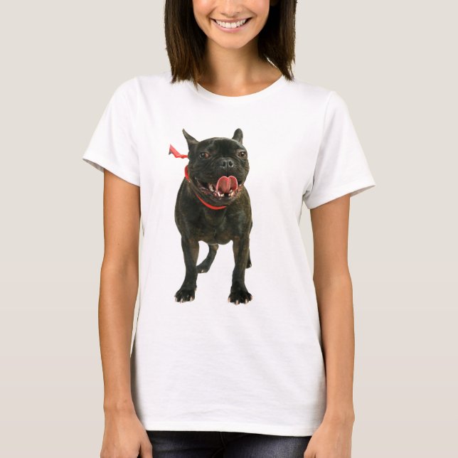 Französische Bulldogge T-Shirt (Vorderseite)